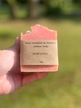 Handcrafted - Artisan Soap - Rose Gold
